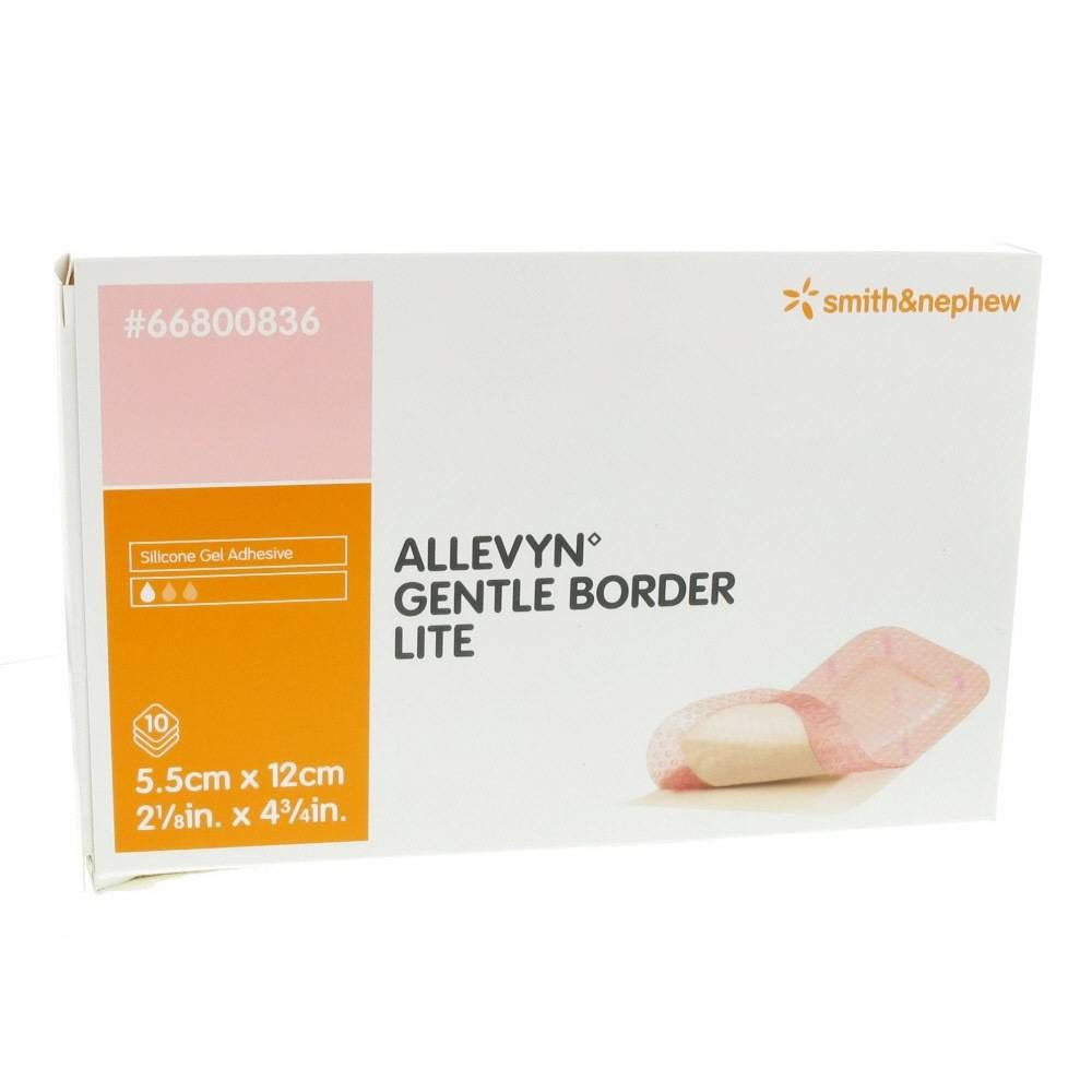 Allevyn Gentle Border Lite 5.5 x 12cm 66800836
