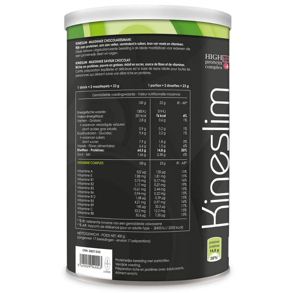 Kineslim Milkshake Chocolat