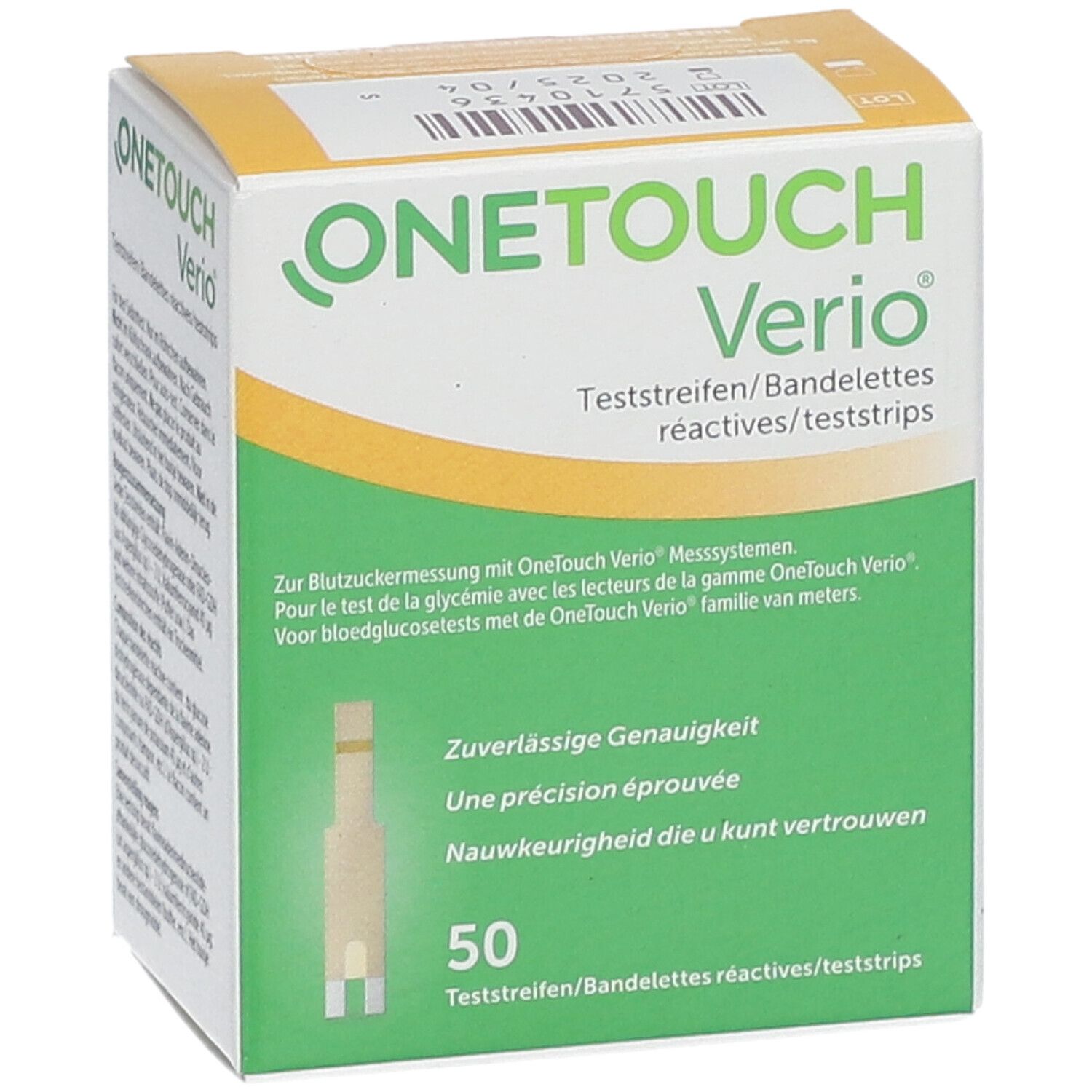 OneTouch® Verio Bandelettes réactives