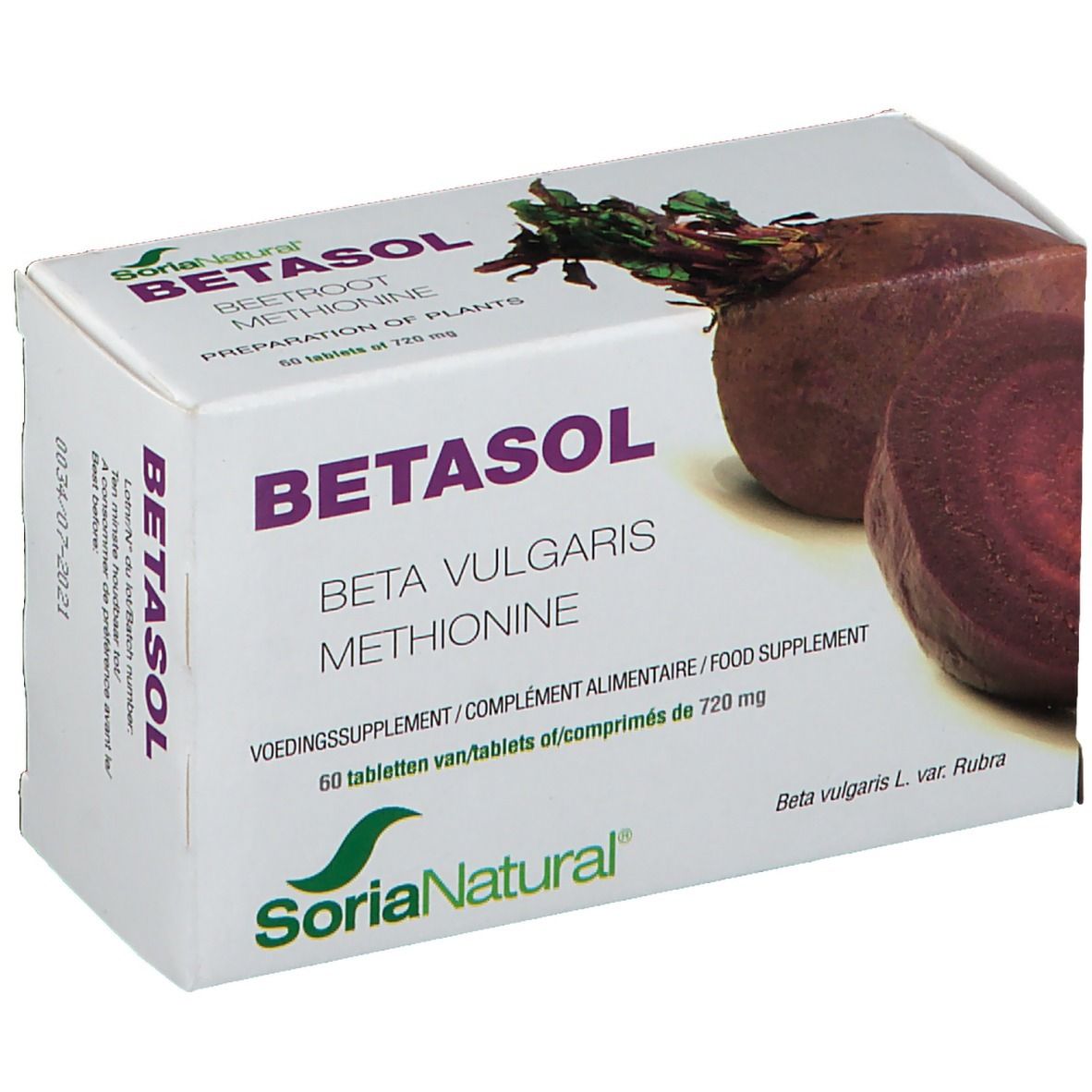 Soria Natural® BETASOL Beta Vulgaris Méthionine