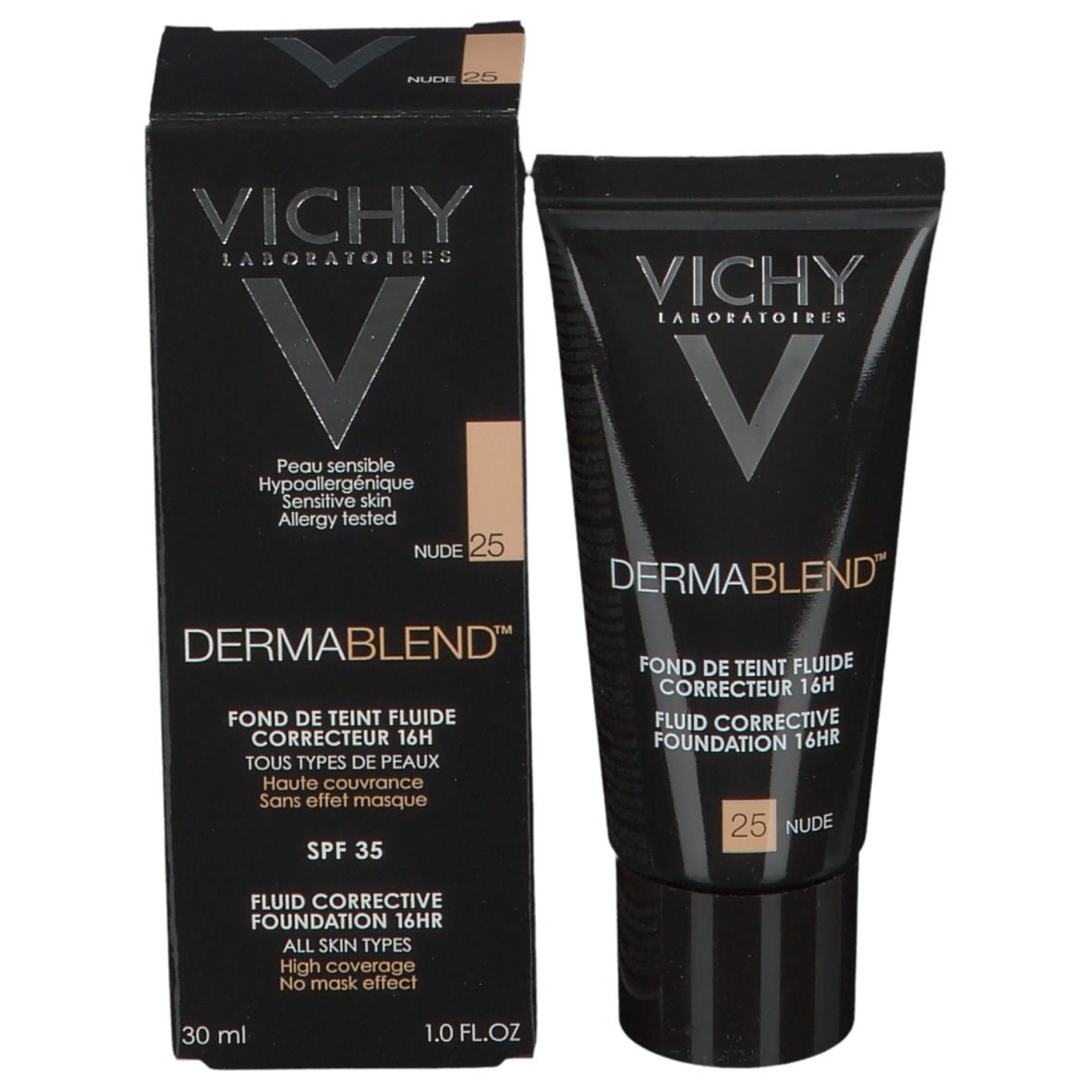 VICHY Dermablend fond de teint correcteur n°25 nude