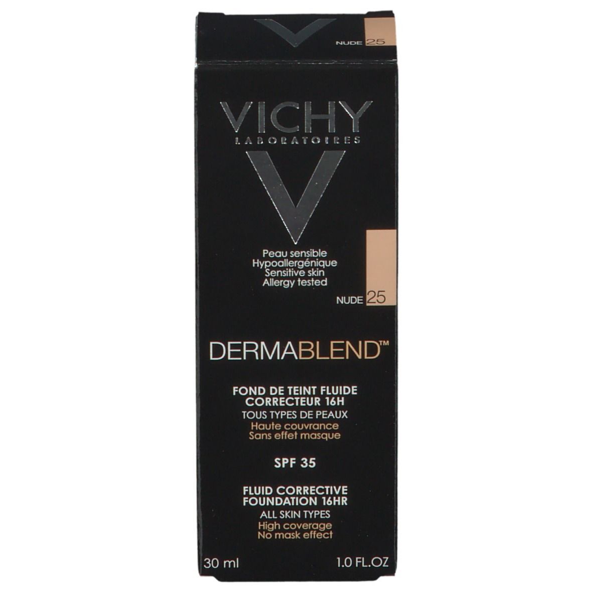 VICHY Dermablend fond de teint correcteur n°25 nude