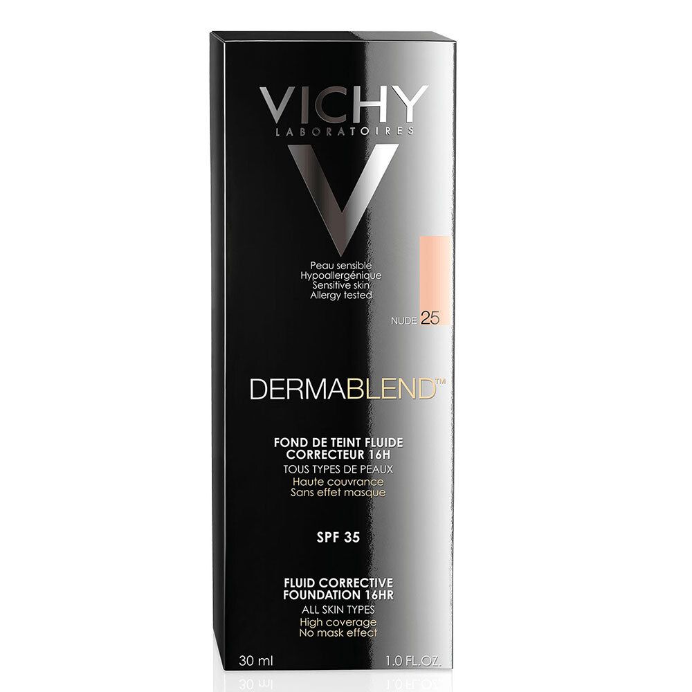 VICHY Dermablend fond de teint correcteur n°25 nude