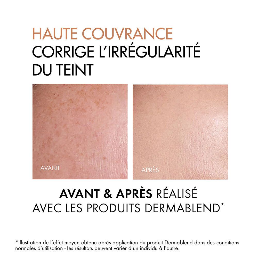 VICHY Dermablend fond de teint correcteur n°25 nude