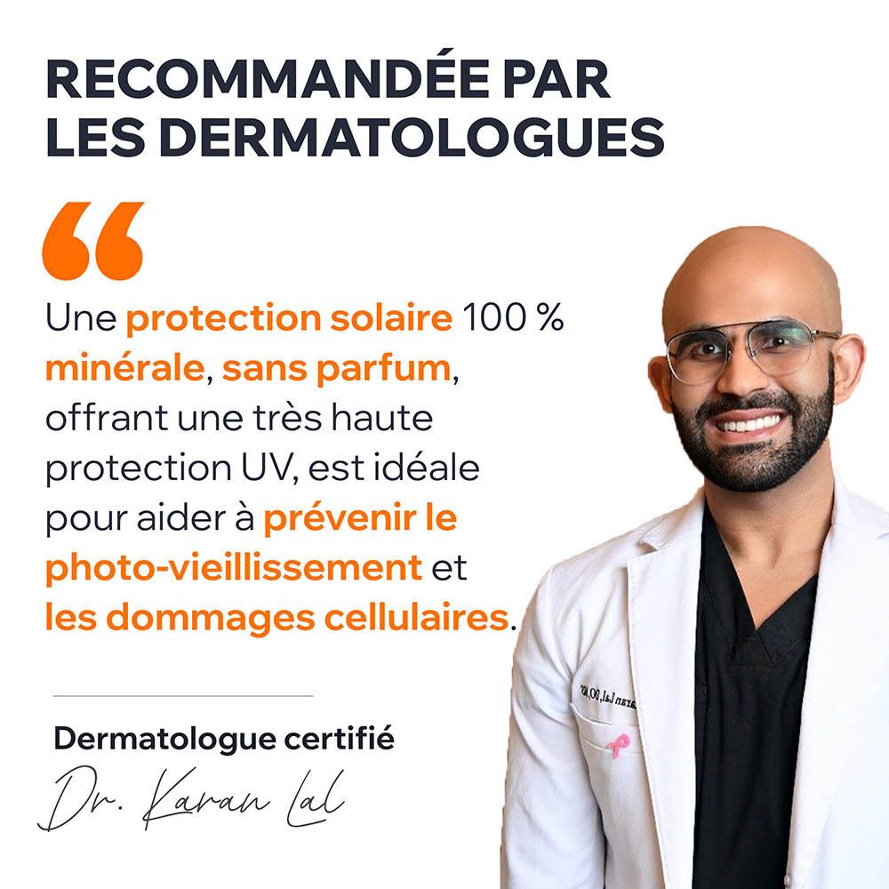 Médecin parle de la crème Uriage Bariésun. Citation et certification.