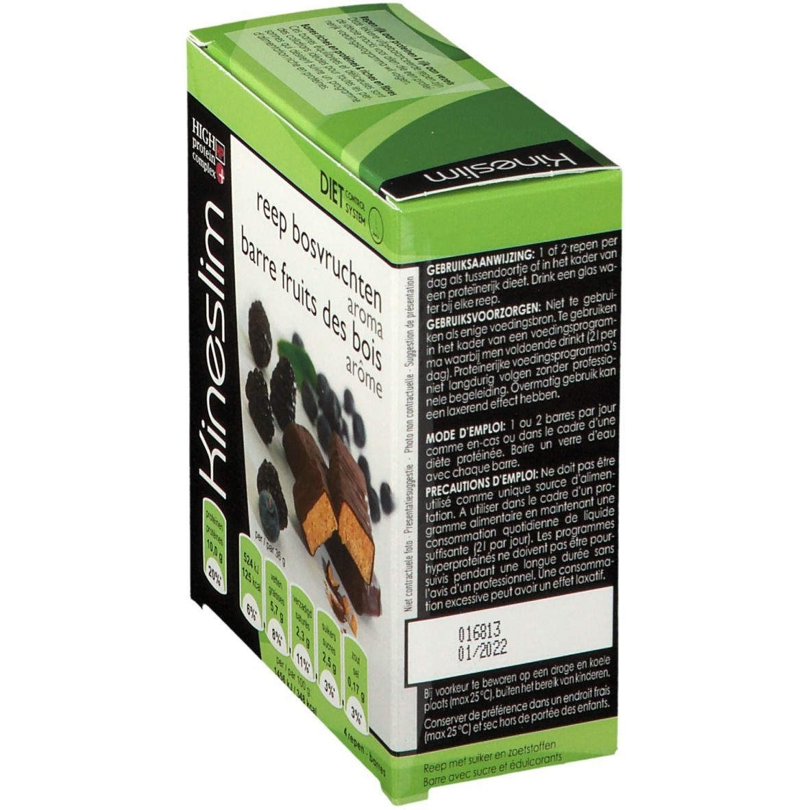 Kineslim Barre fruits des bois arôme