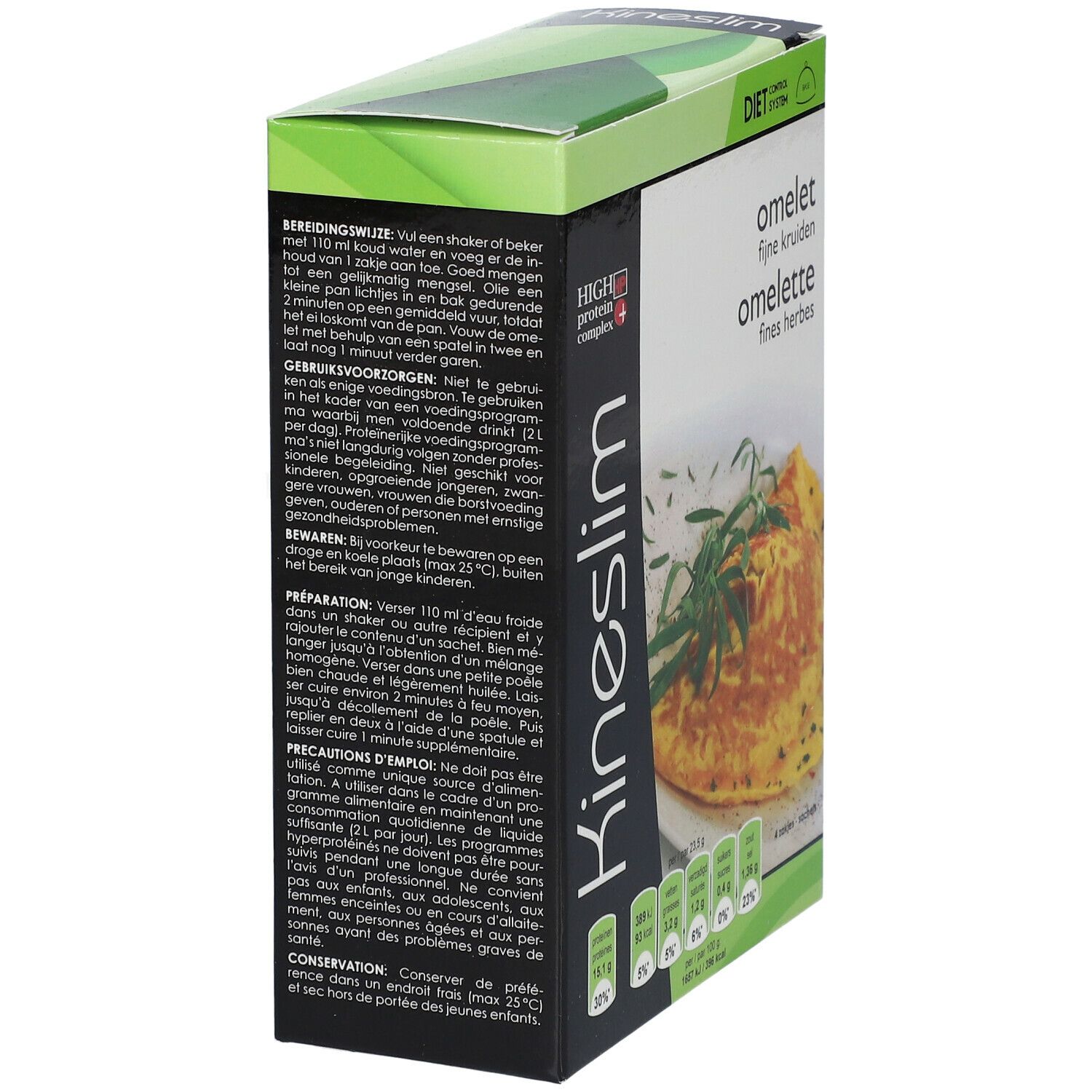Kineslim Omelette aux fines herbes