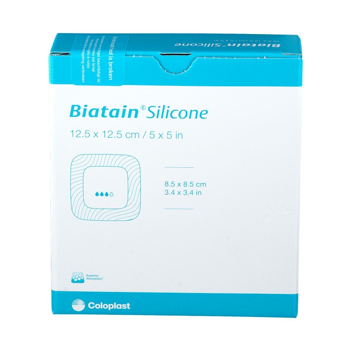 Biatain Silicone 12.5 x 12.5cm 3436