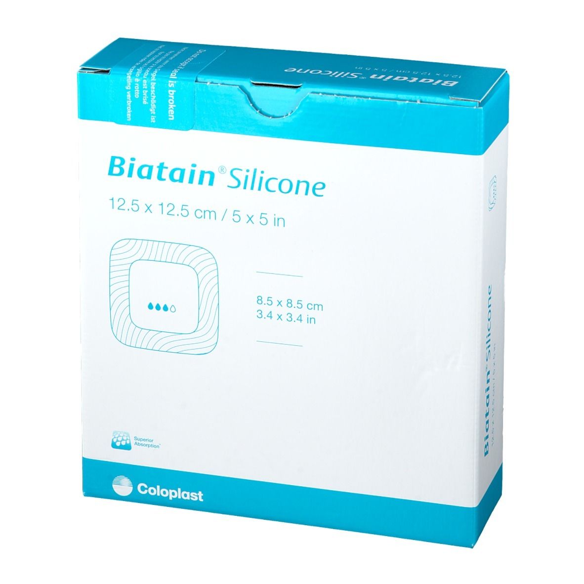 Biatain Silicone 12.5 x 12.5cm 3436