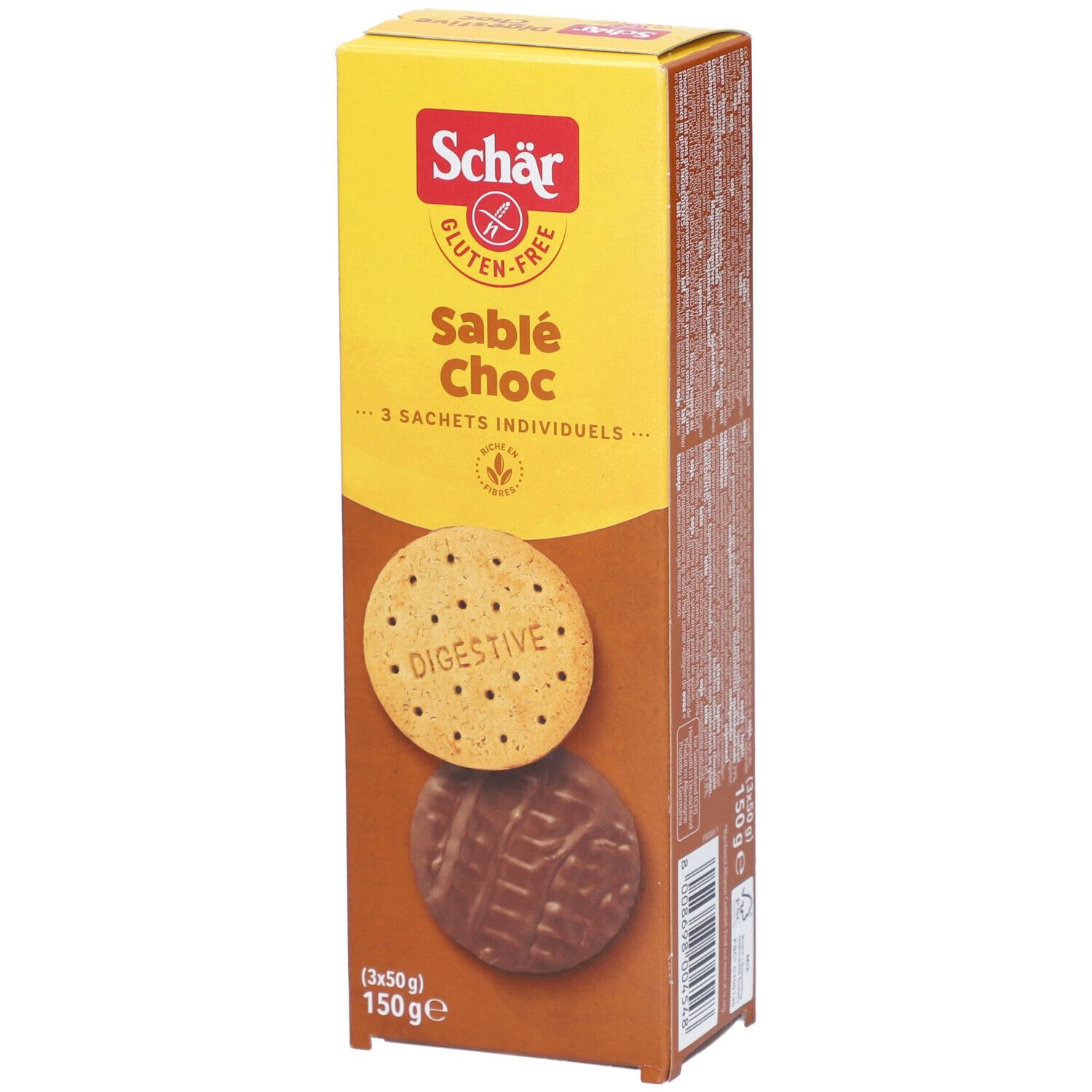 Biscuits chocolat sans sucre ajouté 150 g - Activa