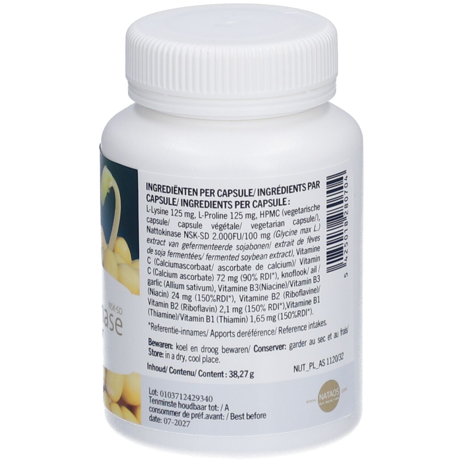 Nattokinase Superior 60 comprimés
