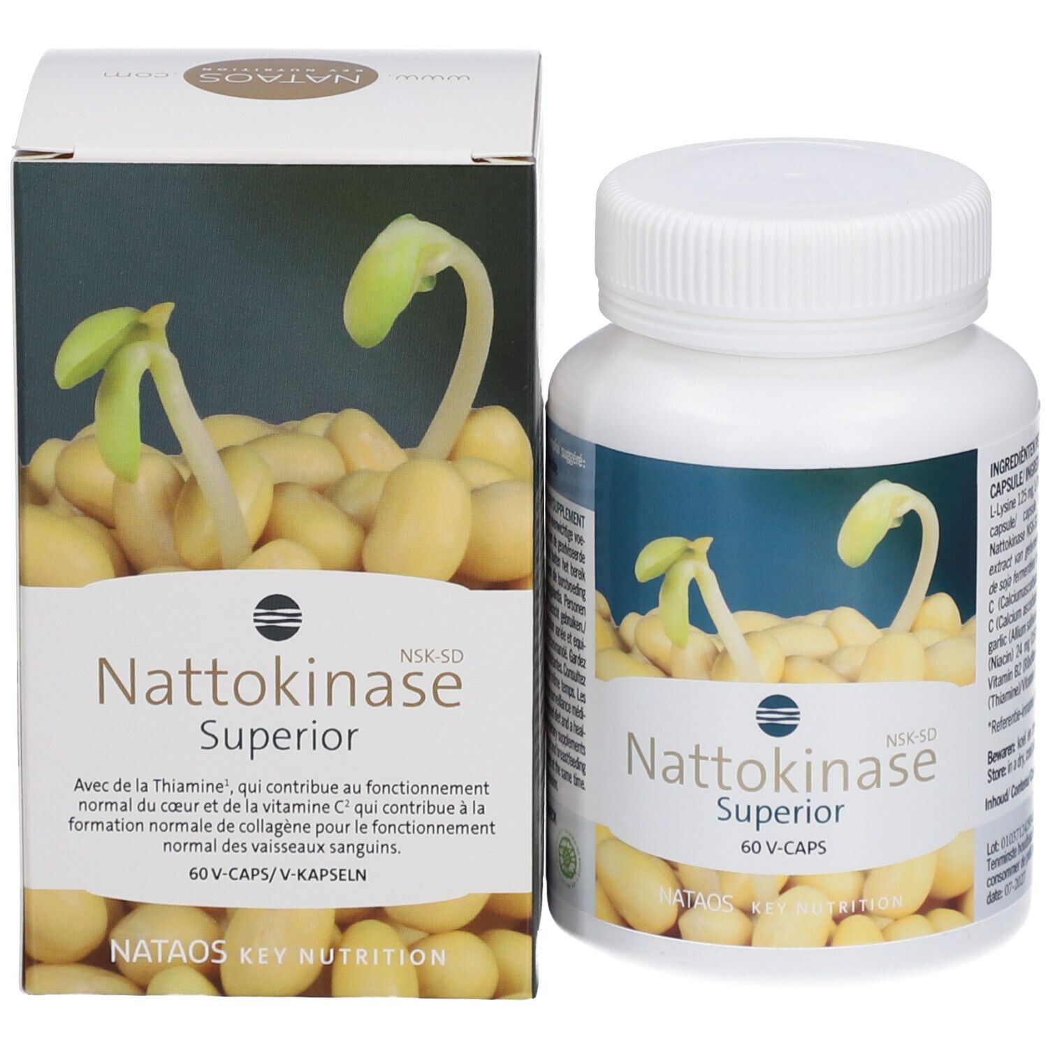 Nattokinase Superior 60 comprimés