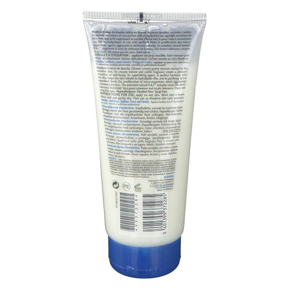Bioderma Atoderm Crème de douche