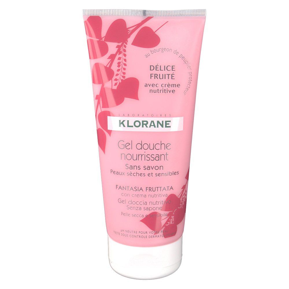 Klorane Gel Douche Nourrissant Délice Fruité