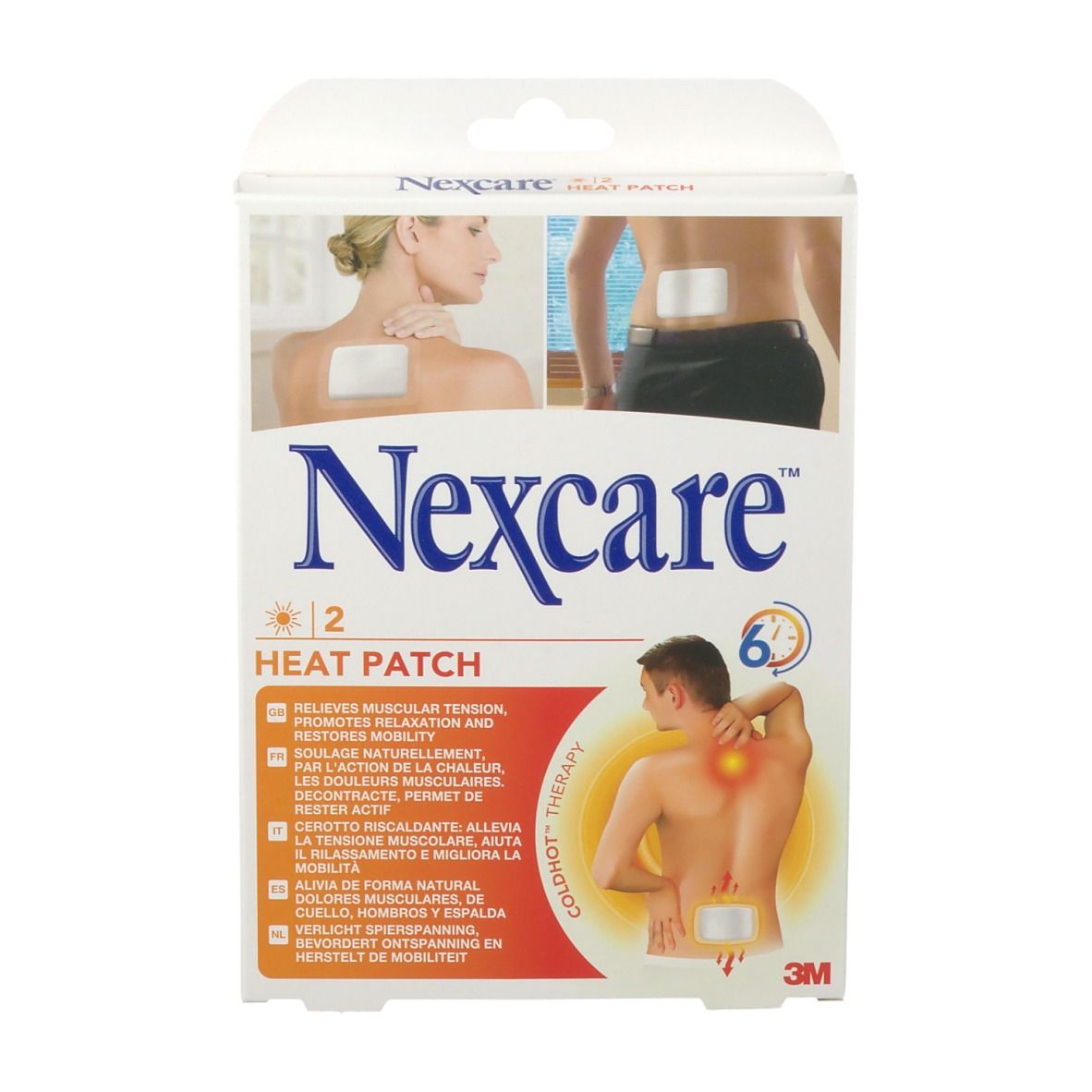 3M Nexcare™ Pansement chauffant 13 x 9,5 cm