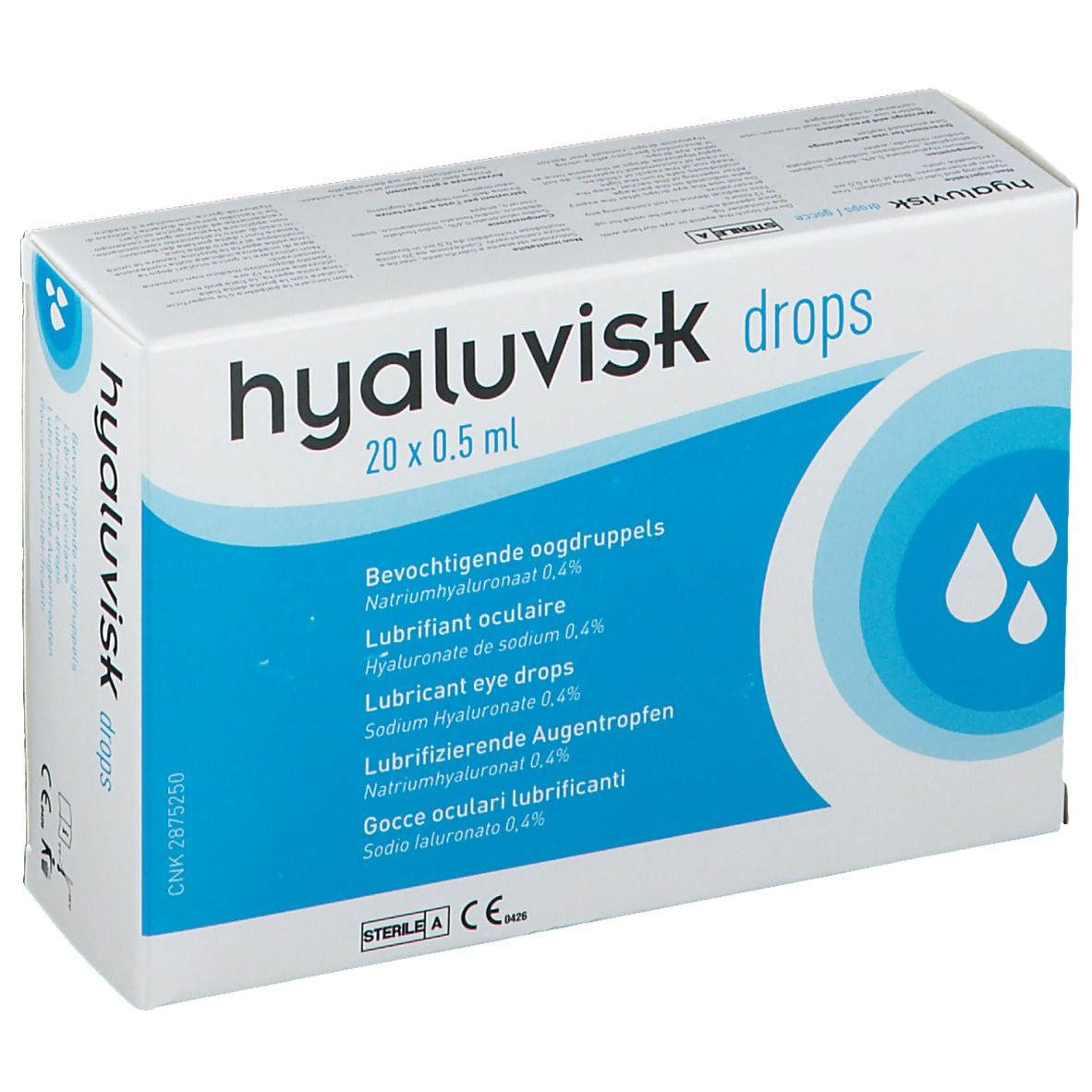 hyaluvisk® Gouttes Collyre lubrifiant pour chiens & chats