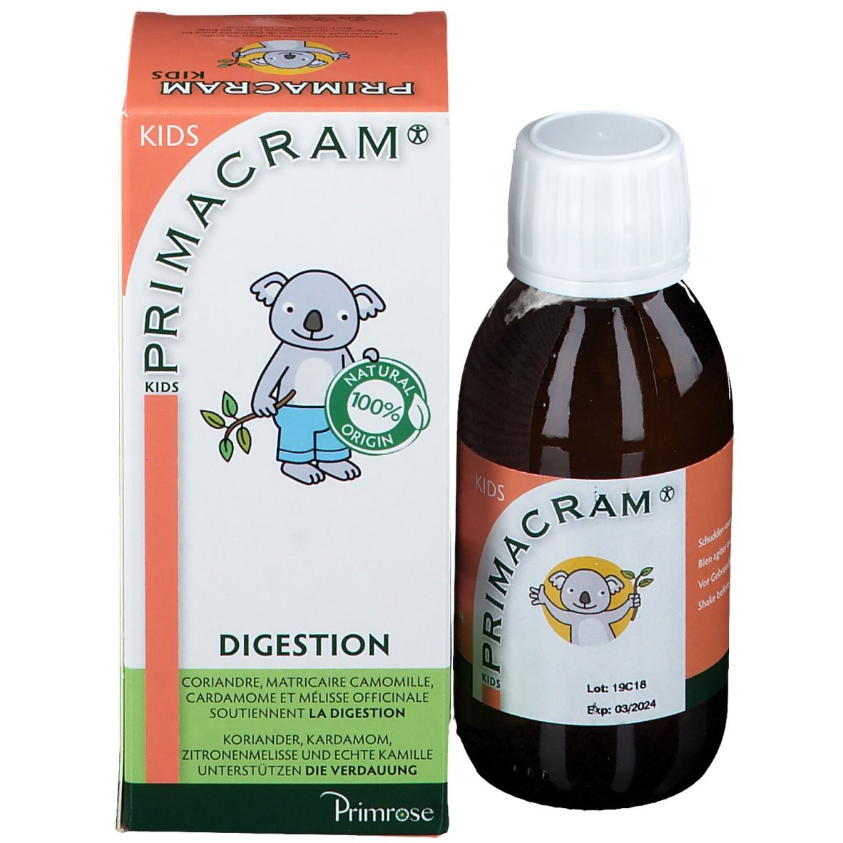 Primrose Primacram Kids Digestion
