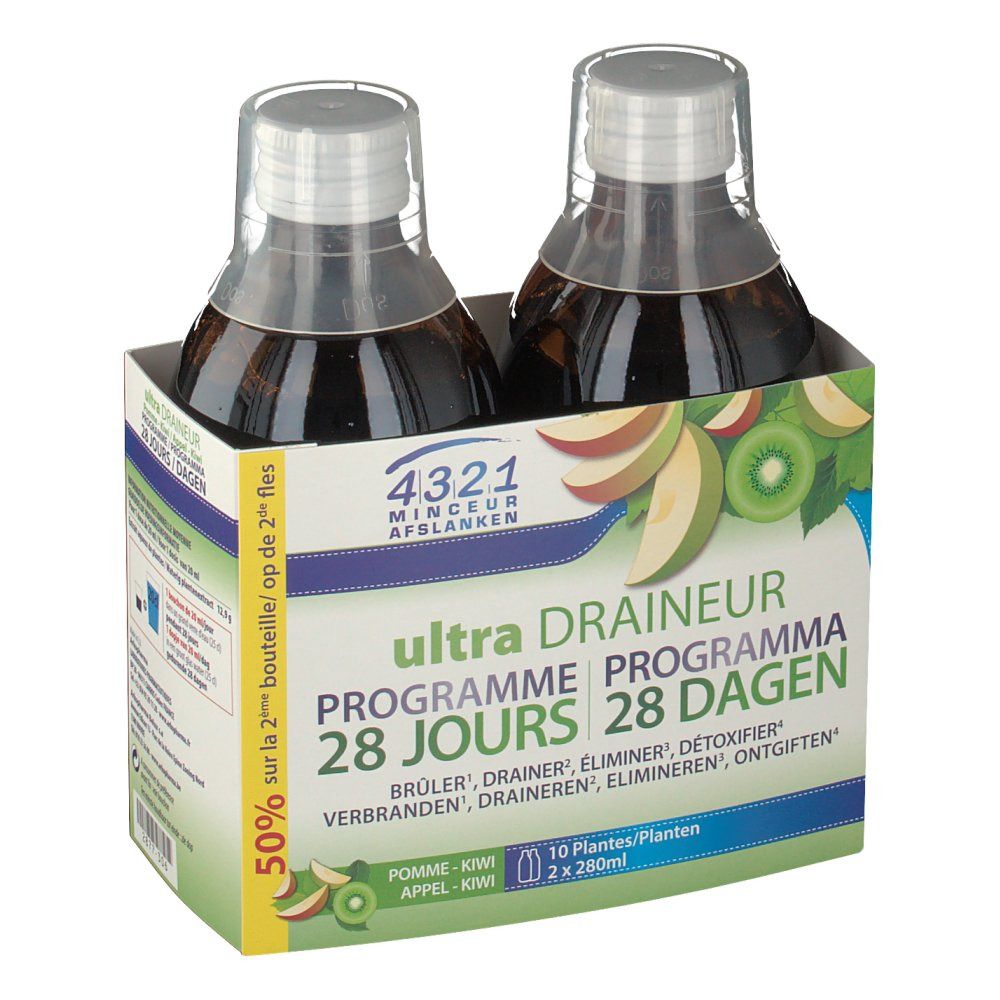 4321 Minceur Ultra Draineur Pomme-Kiwi