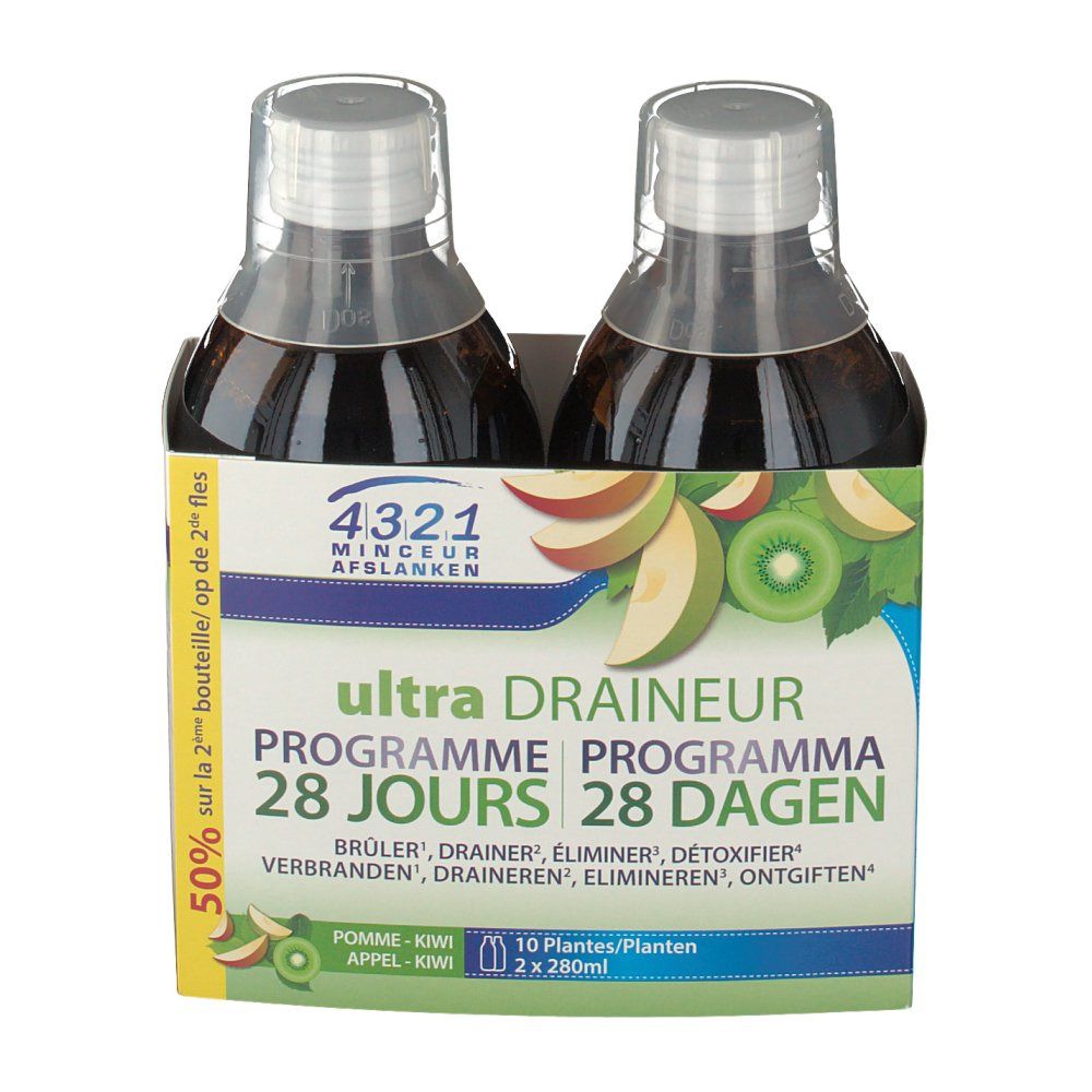 4321 Minceur Ultra Draineur Pomme-Kiwi
