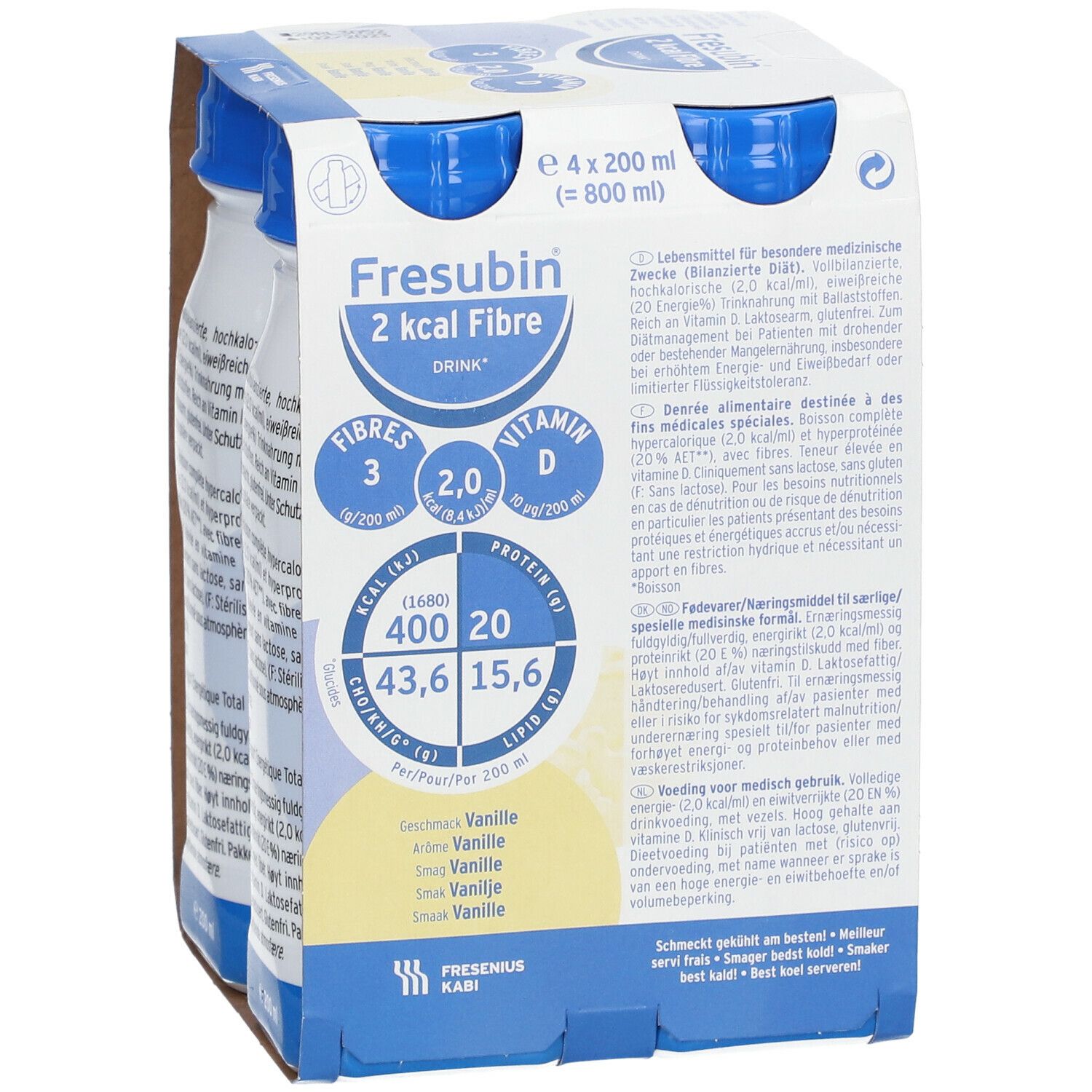 Fresubin® 2 Kcal Fibre Drink Vanille