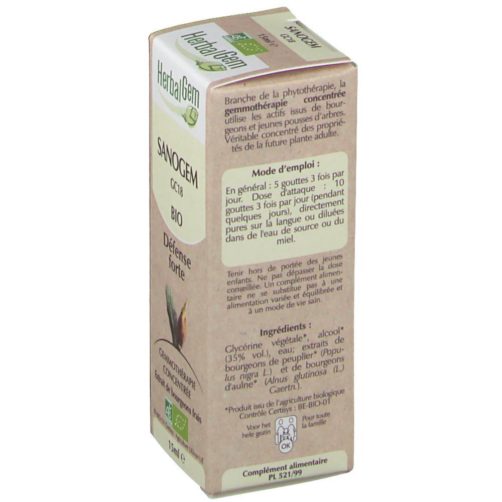 Herbalgem Sanogem Complex Défense Solide
