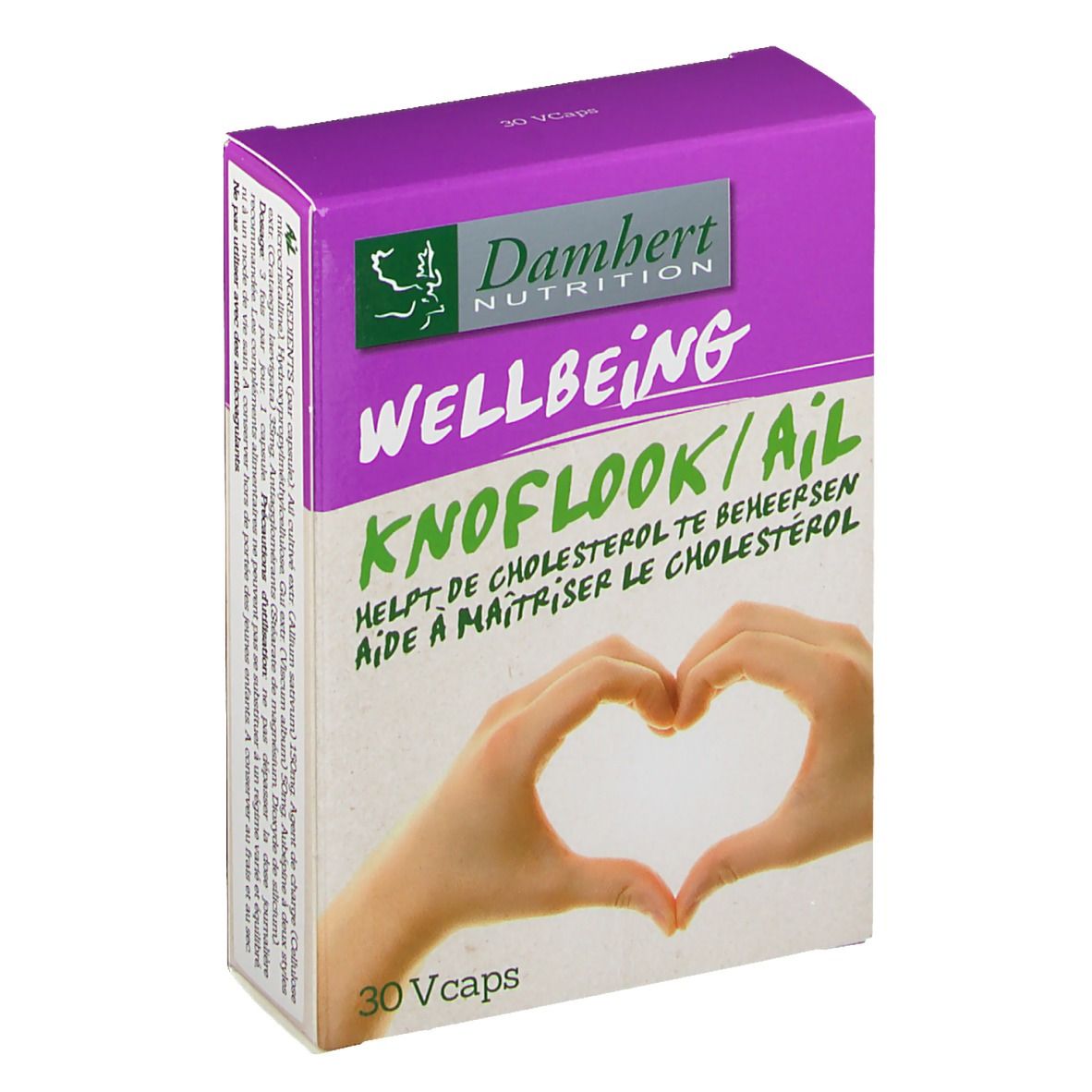 Damhert Wellbeing Ail-cholestérol Vcaps