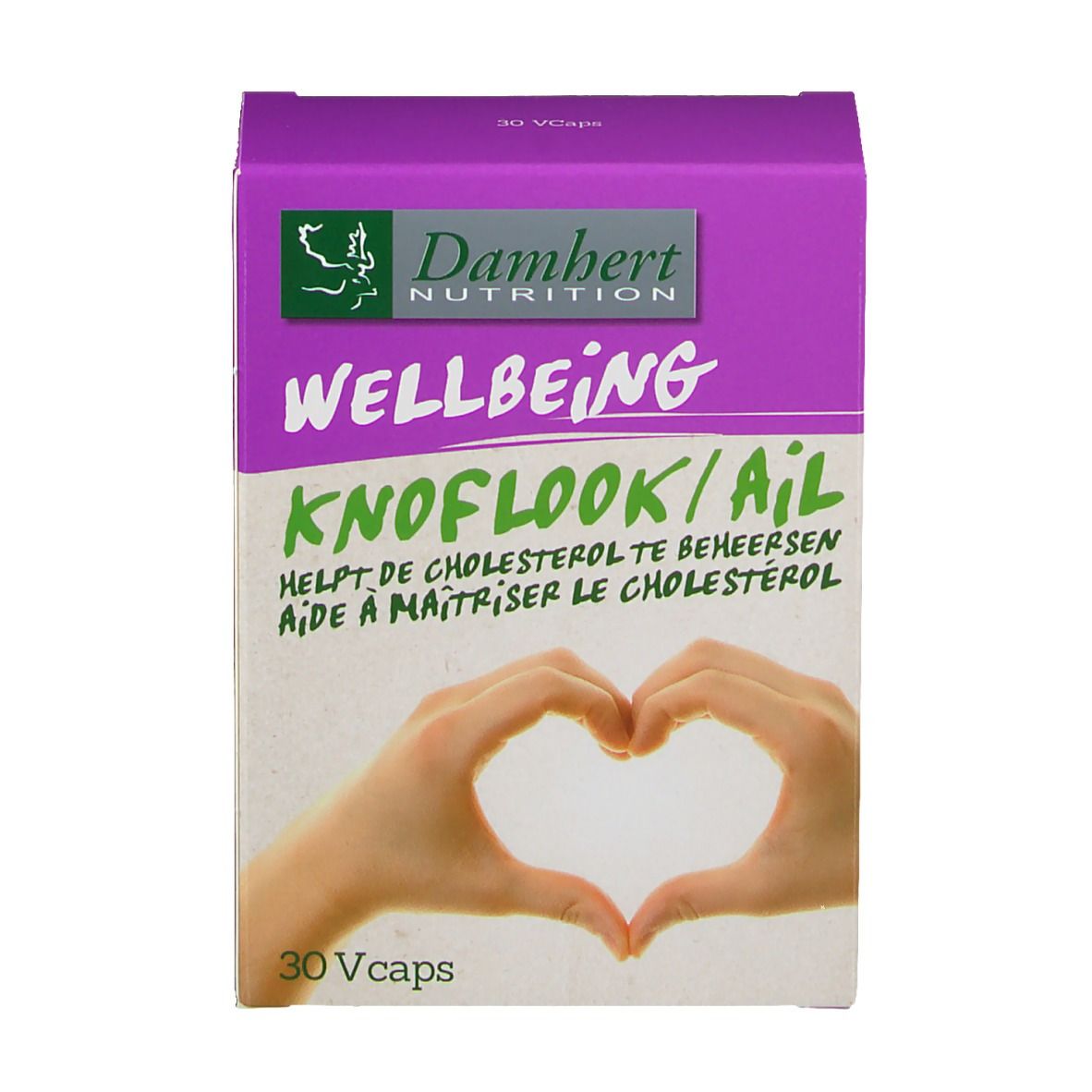 Damhert Wellbeing Ail-cholestérol Vcaps