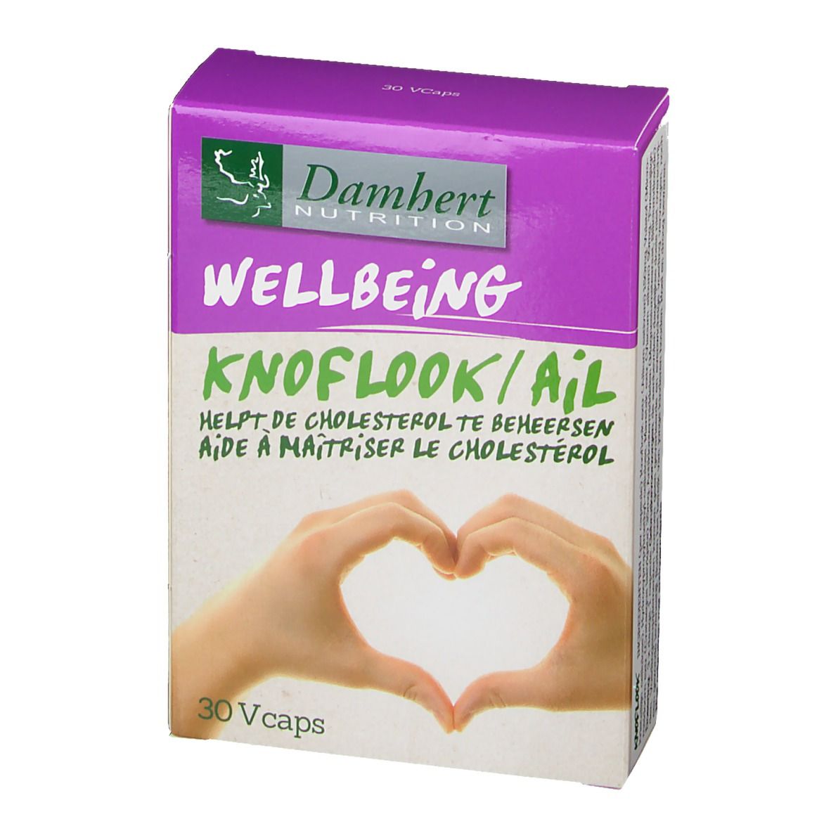 Damhert Wellbeing Ail-cholestérol Vcaps