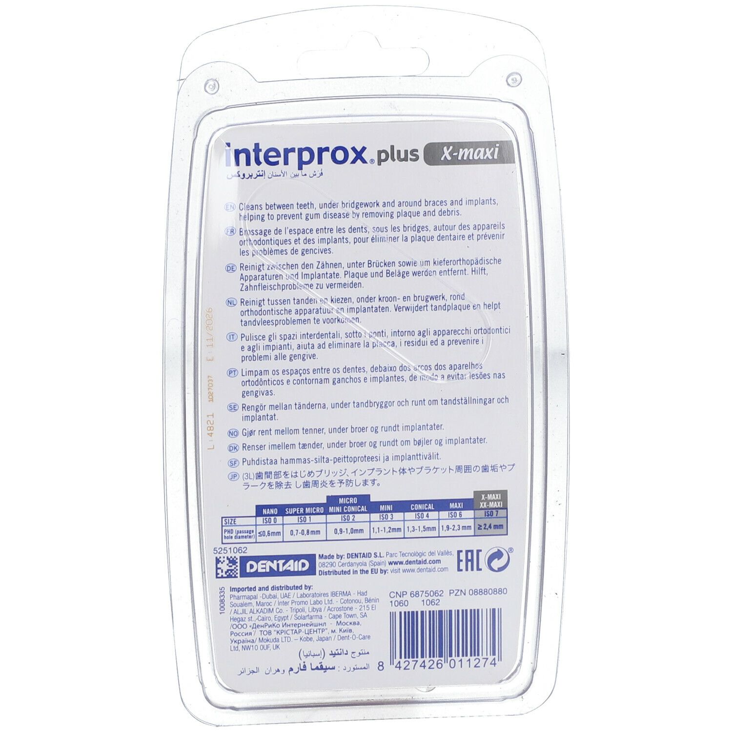 Interprox® Plus Brossette interdentaire X- maxi 4,5 - 9 mm