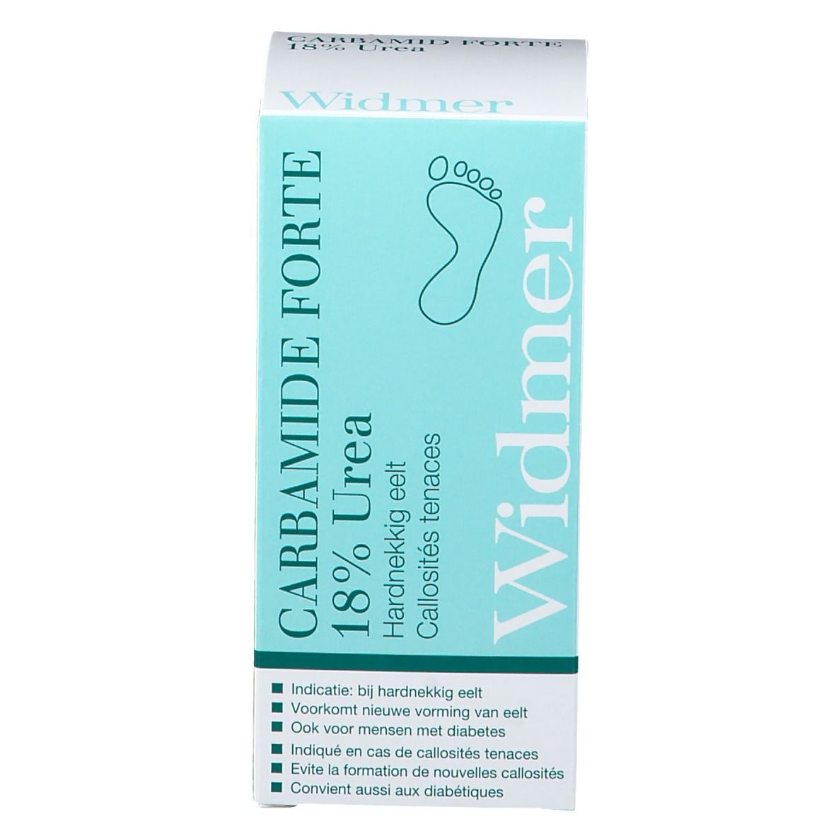 Louis Widmer Carbamide Forte 18% Urée Crème pieds anti-callosités