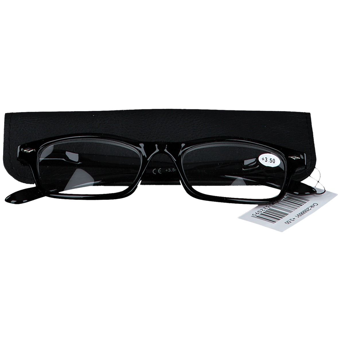 pharmaGLASSES Lunettes de lecture Noir 3.50 1 pc s Redcare Pharmacie