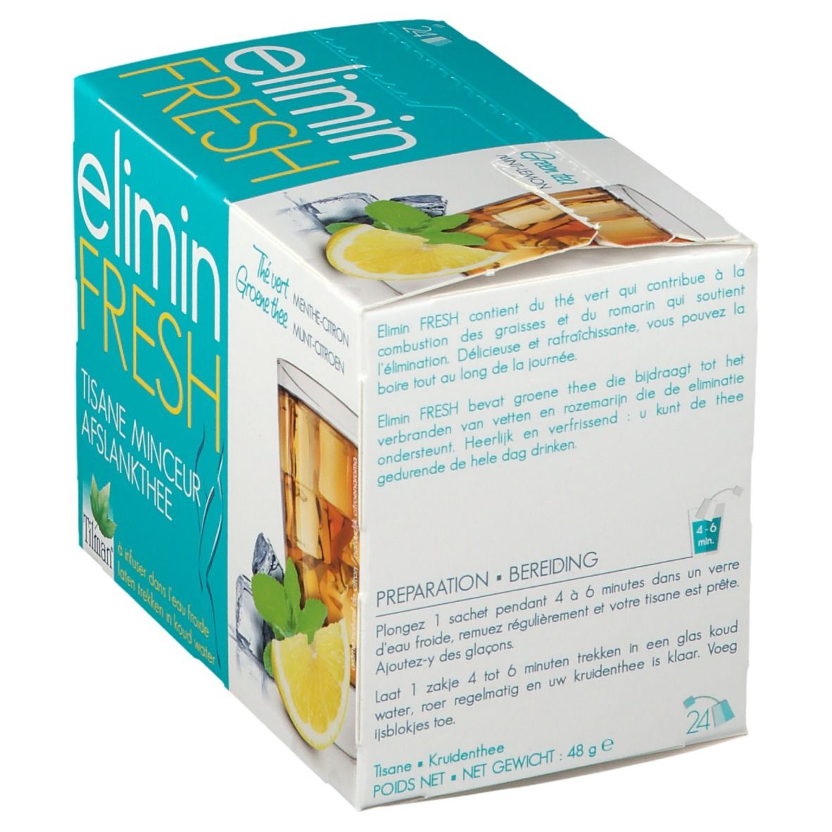 Tilman® elimin Fresh Tisane Minceur Menthe/Citron