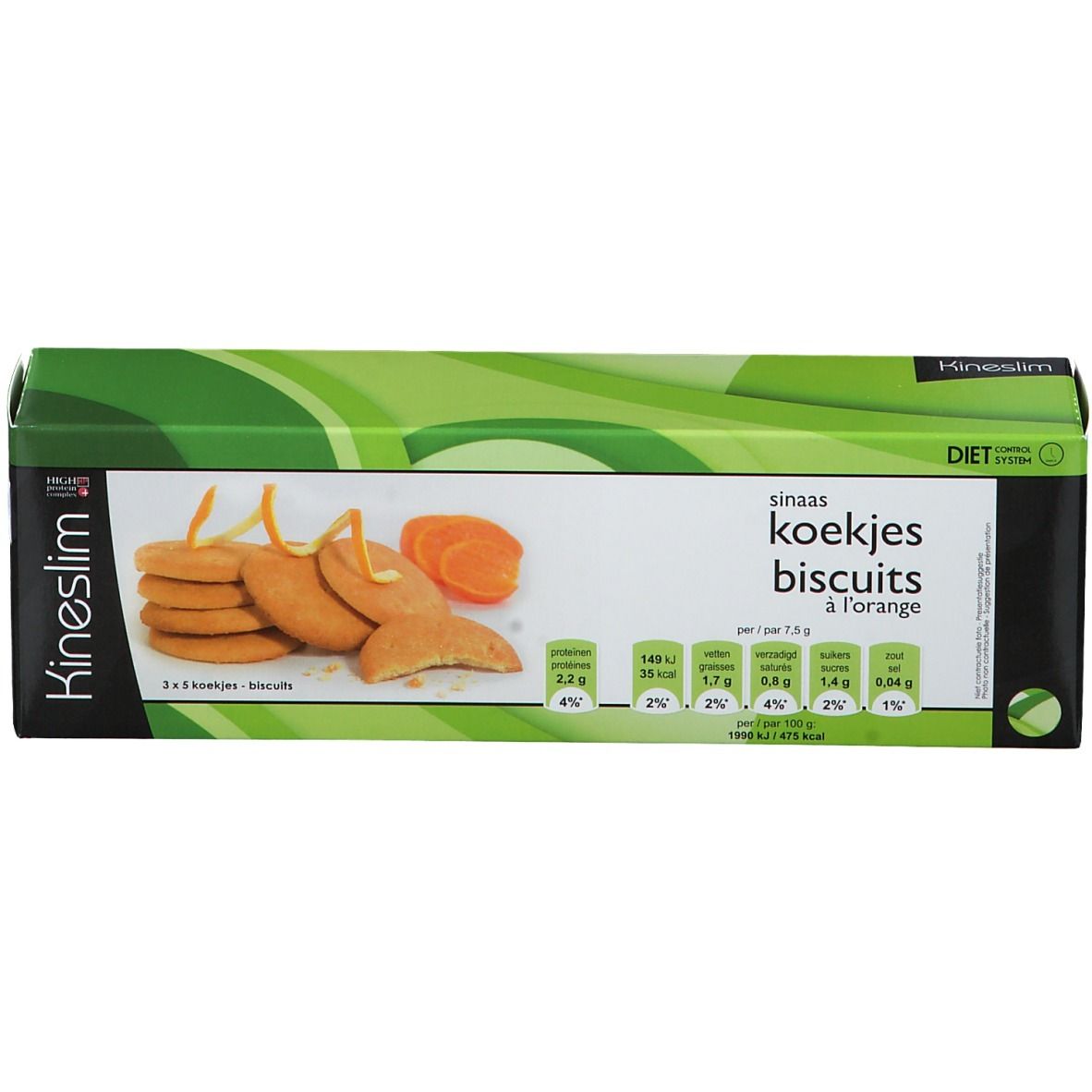Kineslim Biscuits à l'orange