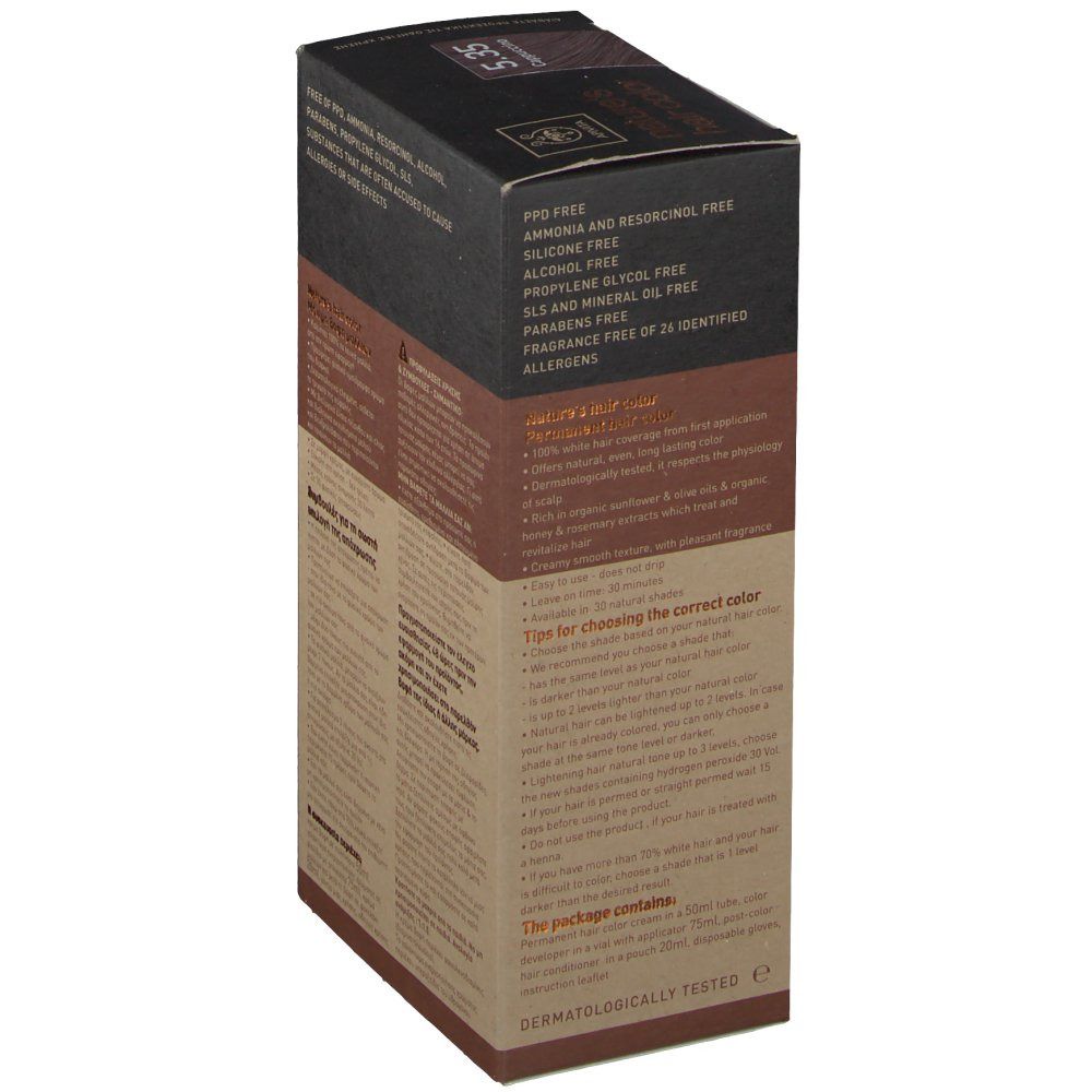 Apivita Coloration Capillaire N5.35 Cappuccino
