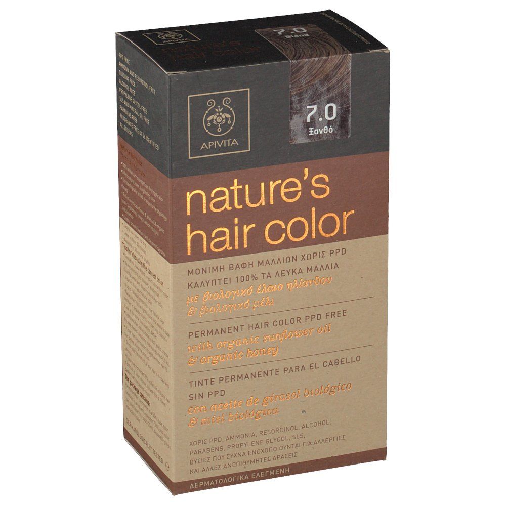 Apivita Coloration Capillaire N7.0 Blond