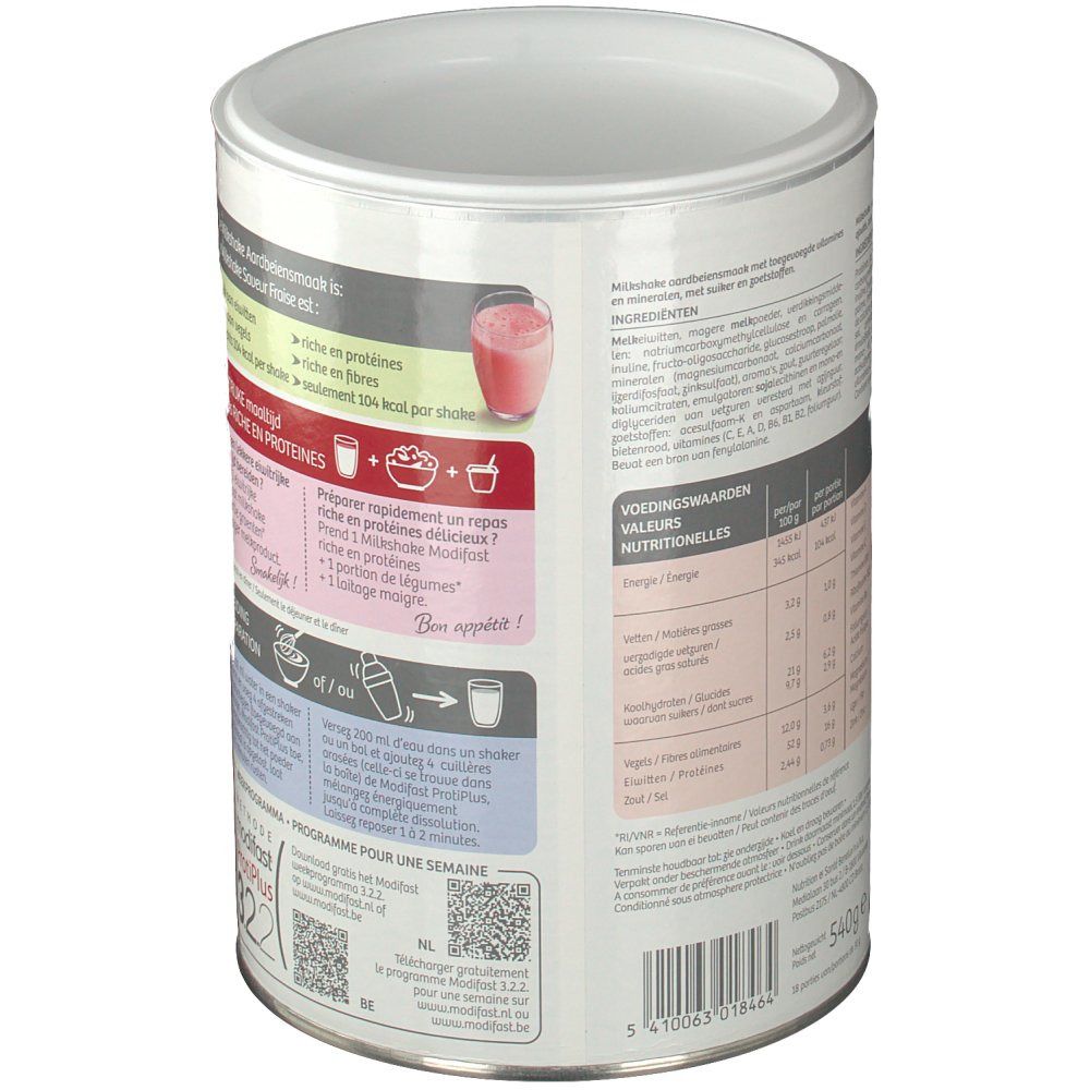 Modifast Protiplus Milkshake Fraise