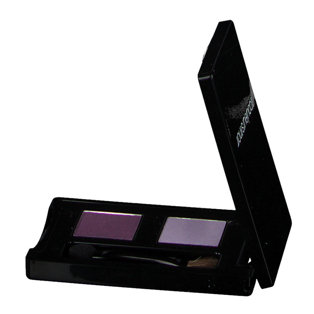 Les Couleurs de Noir Ombres à paupières Duo Lila-Prune 03