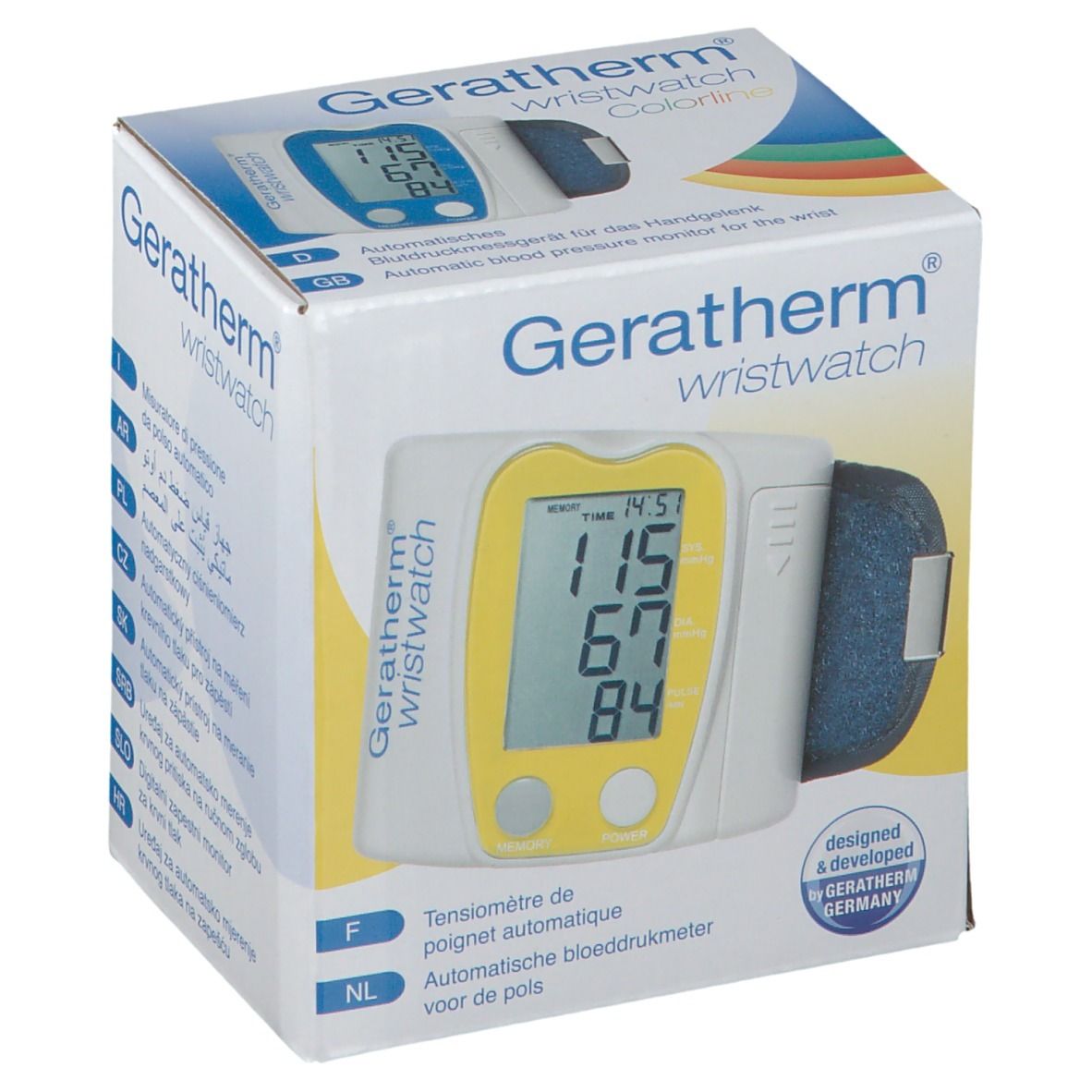 Geratherm® wristwatch Tensiometre de poignet