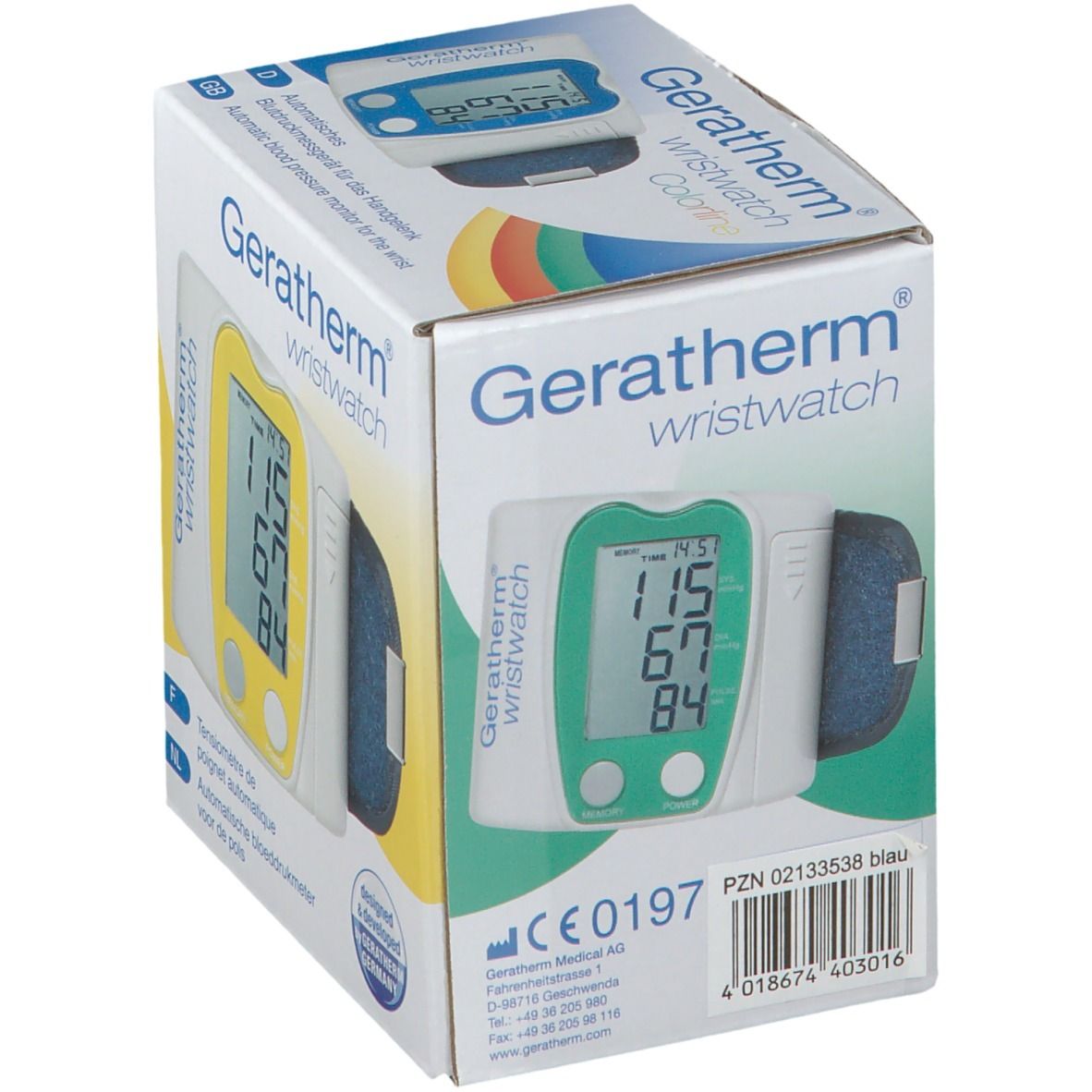 Geratherm® wristwatch Tensiometre de poignet