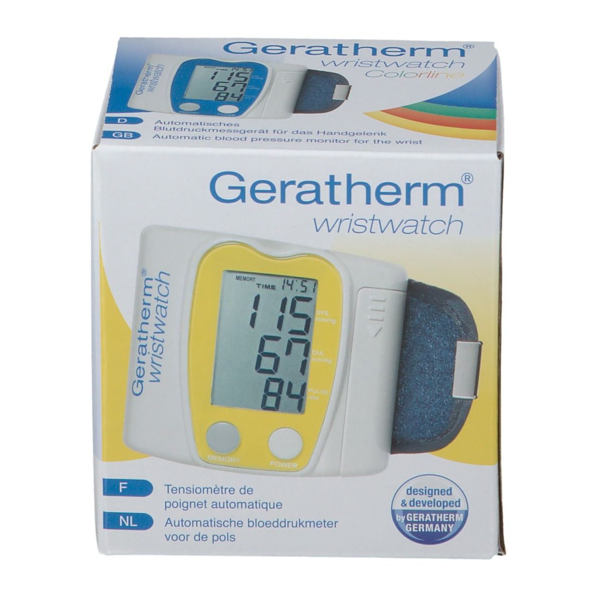 Geratherm® wristwatch Tensiometre de poignet