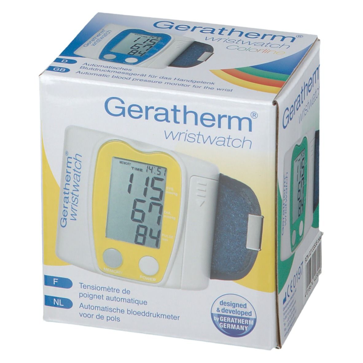 Geratherm® wristwatch Tensiometre de poignet