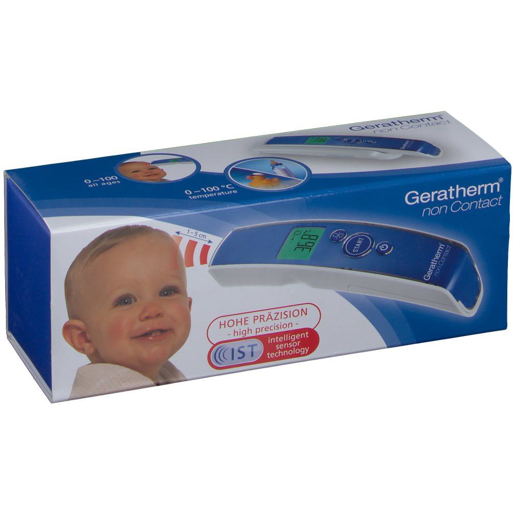 Geratherm® Non Contact Thermomètre Infrarouge - Haute précision