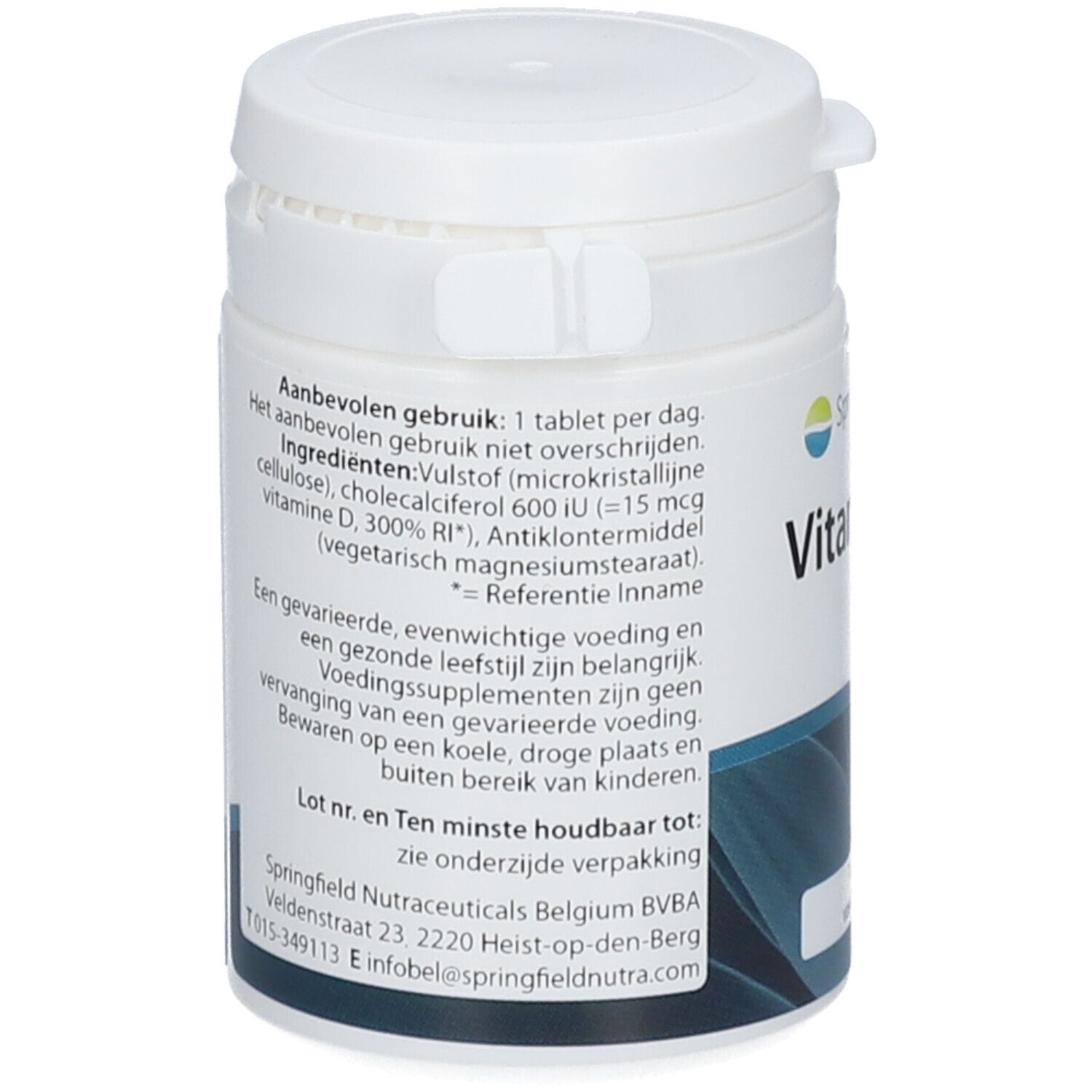 Springfield Vitamine D3 Cholecalciferol 15 µg