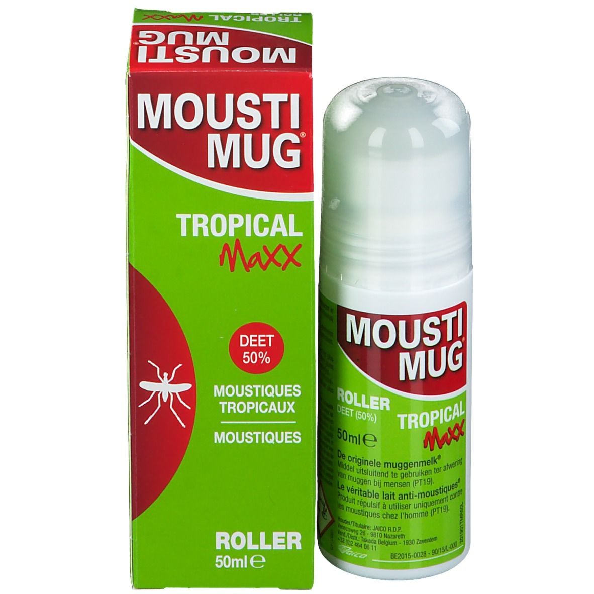 Moustimug Tropical Maxx Roller 50% DEET