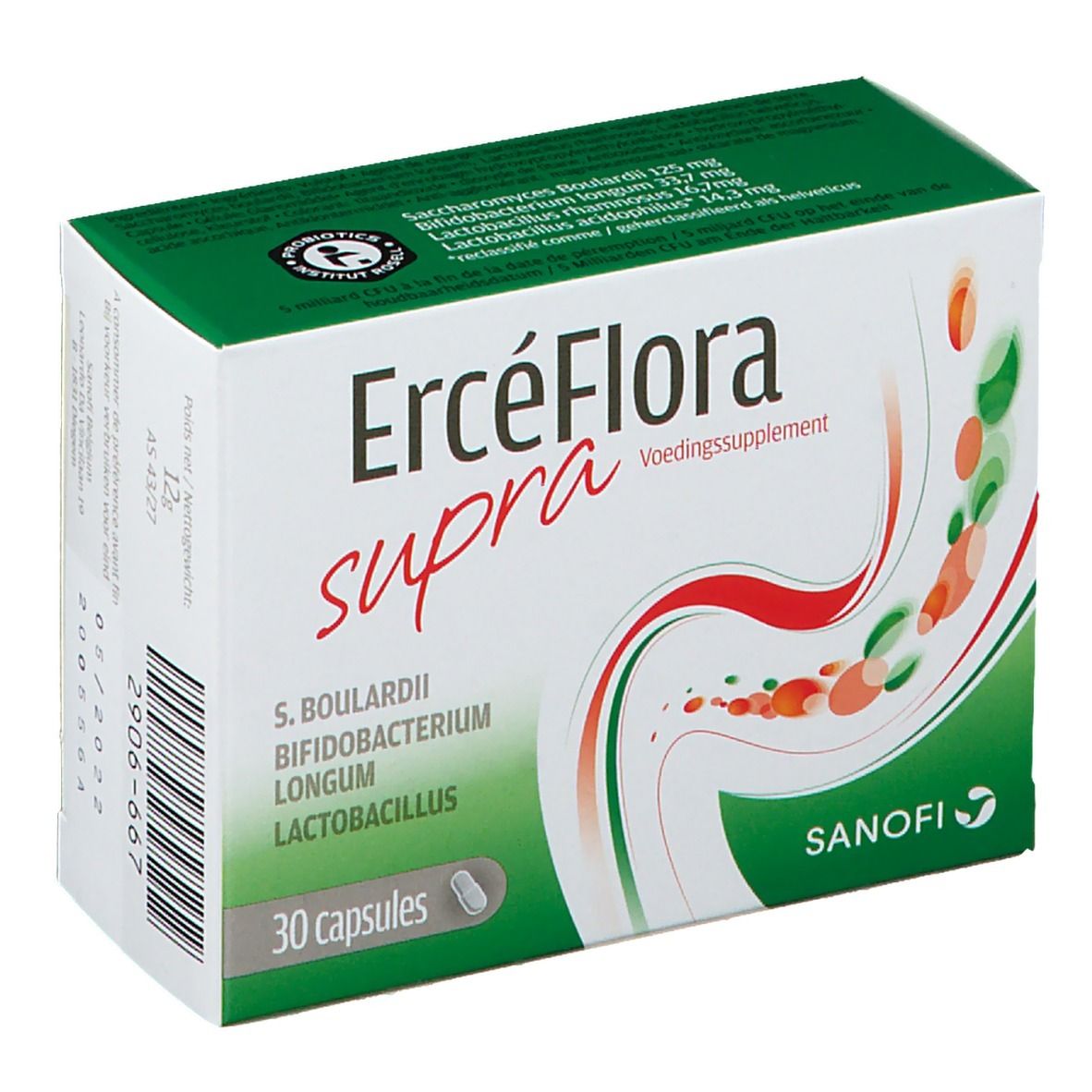 Ercéflora Supra 125 mg