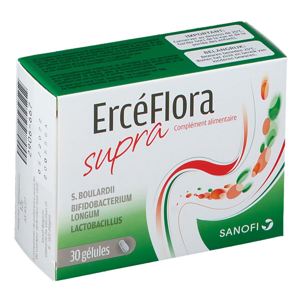 Ercéflora Supra 125 mg