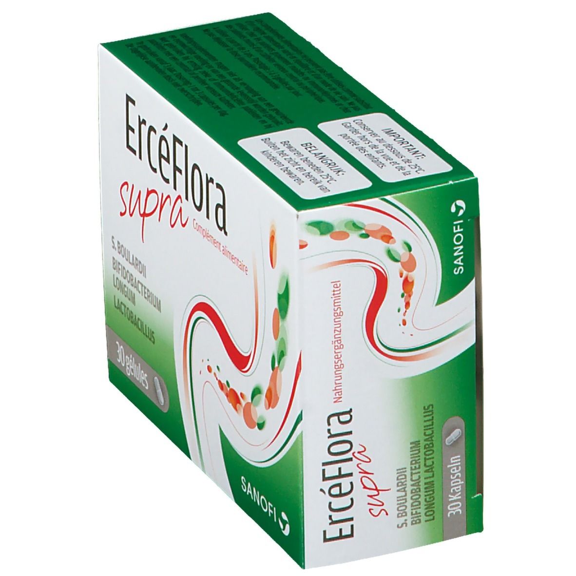 Ercéflora Supra 125 mg