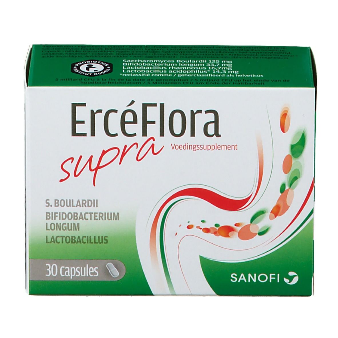Ercéflora Supra 125 mg