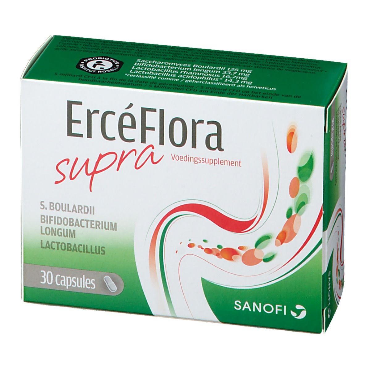 Ercéflora Supra 125 mg