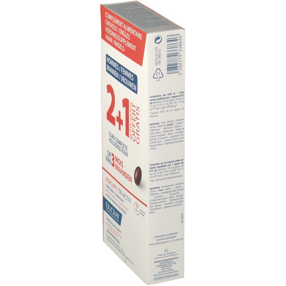 Ducray Anacaps Tri-activ Promo